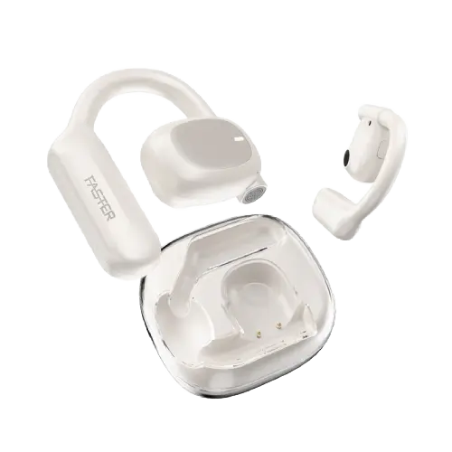 ARC X ENC Over Ear Earbuds white color ARC X ENC Over Ear Earbuds white color