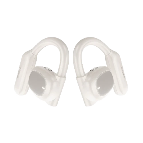 ARC X ENC Over Ear Earbuds white color front ARC X ENC Over Ear Earbuds white color front