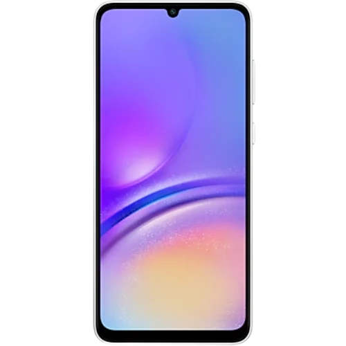Samsung Galaxy A05 silver color front side Samsung Galaxy A05 silver color front side