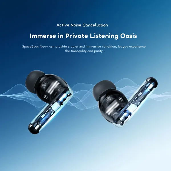 oraimo SpaceBuds Neo+ ANC Spatial Audio True Wireless Earphones oraimo SpaceBuds Neo+ ANC Spatial Audio True Wireless Earphones